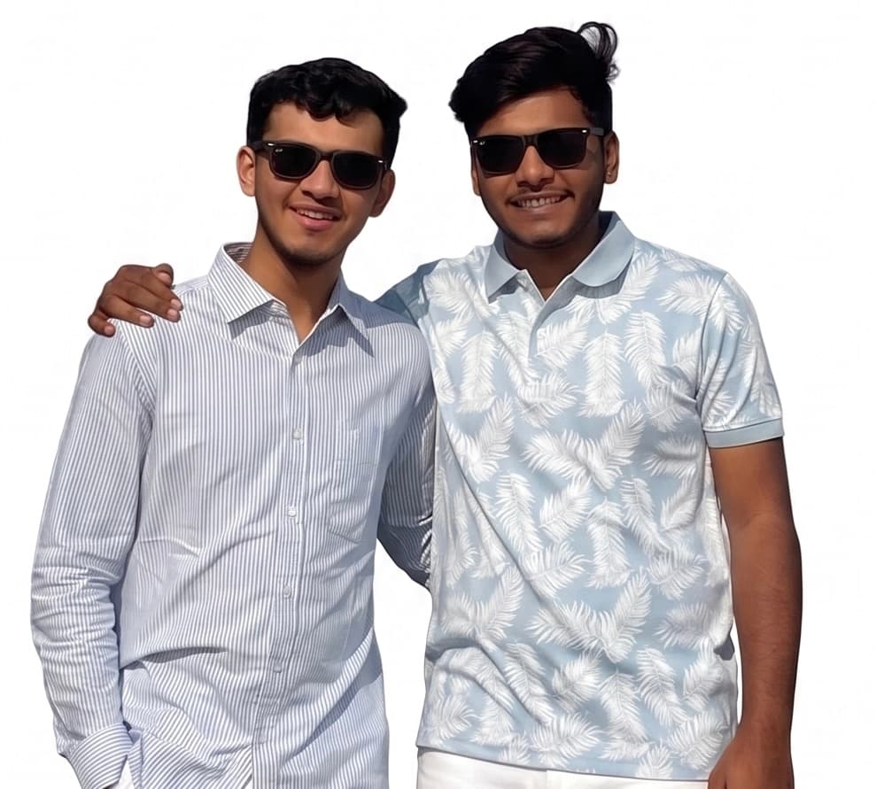 Dhruv and Parth - Embedded Engineers